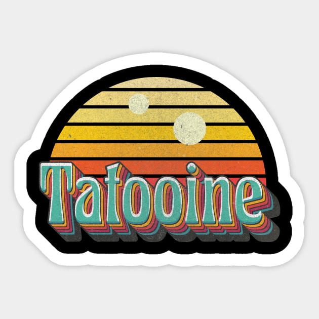 Tatooine Sticker by Anv2